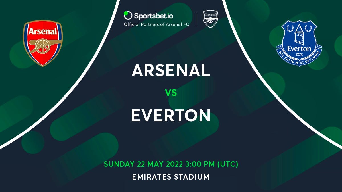 The Premier League Matchday 38, Arsenal vs. Everton Sportsbet.io